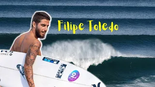 Filipe Toledo on God Mode in small waves