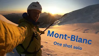 Mont Blanc - en solitaire à la (demi!) journée