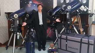 Meade LX200 8", 10", and 12" Schmidt-Cassegrain Overview! (+the 7" Mak) What to Look For!