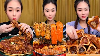 ASMR CHINESE FOOD MUKBANG EATING SHOW | 먹방 ASMR 중국먹방 | XIAO XUAN MUKBANG #51