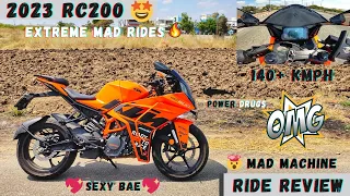 2023 Rc200😻 - Ride Review💥/I am Impressed 💕🥵/Black Beauty💝/Mileage 40+😵/Raw Power🤯/Exhaust Sound😈