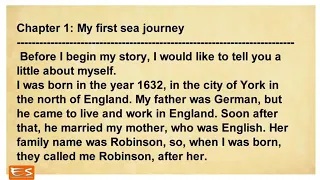 Learn English Through Story. Robinson Crusoe