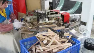 video of making wooden hanger 2