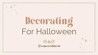 Sims 4 - Decorating For Halloween | Spooky Stuff and Paranormal Pack | #shorts #tutorial #sims4