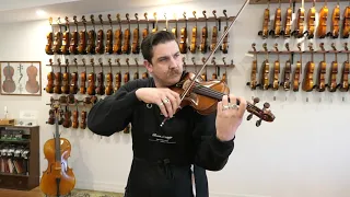 Antique German violin and a modern German violin, how do they compare?