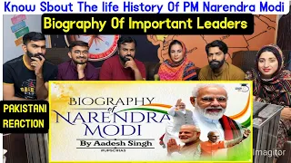 Reaction on Know about the life History of PM Narendra Modi | Biography of Important leaders.