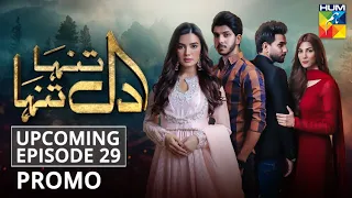 Dil Tanha Tanha | Upcoming Episode 29 | Promo | HUM TV | Drama