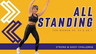 No Jumping, All Standing Cardio Workout for Women Over 40