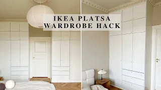 WARDROBE HACK IKEA PLATSA | DIY BUILT IN CLOSET