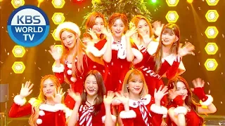 fromis_9(프로미스9) - All I Want For Christmas Is You [Music Bank / 2018.12.21]