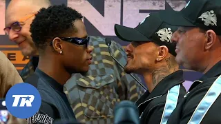 Devin Haney & George Kambosos Jr Have Intense Faceoff Before Undisputed Champion Fight