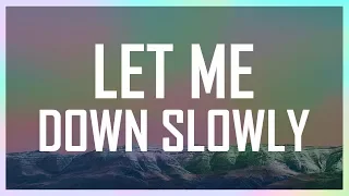 Alec Benjamin - Let Me Down Slowly [Lyrics / Lyric Video] (OFFICIAL PXNCH Remix)