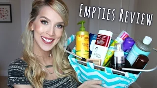 Empties Review! Repurchase or Trash FOREVER?! | LeighAnnSays