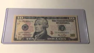 2006 $10 Federal Reserve Note