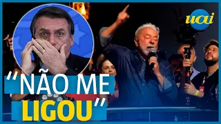 Lula afirma que Bolsonaro não ligou após vitória