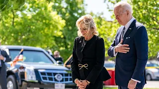 President Biden, first lady meet with families of victims in Buffalo supermarket shooting l ABC7