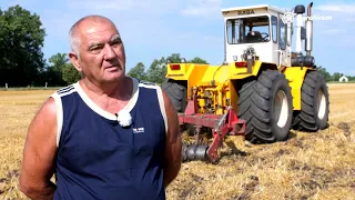 A régi Rába újjáéled - Így dolgozik a Huntractor által átépített HT-300 erőgép