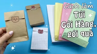 Cách làm Túi gói hàng siêu dễ 🛍🎁 Tự làm Túi Gói Quà tại nhà | Liam Channel