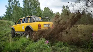 300 HP Lada Niva Goes Test Run and Blows Up the Field