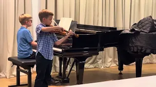 Kreisler Praeludium and Allegro - Benjamin Tiemroth (age 8)