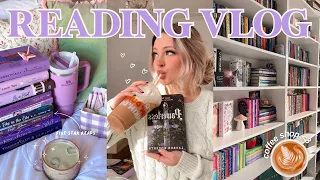 five star reads, bookish unboxings & lots of chats 🍵☁️📖💜 reading vlog | AD