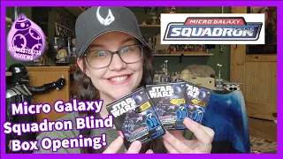 Star Wars Micro Galaxy Squadron Blind Box Openings!