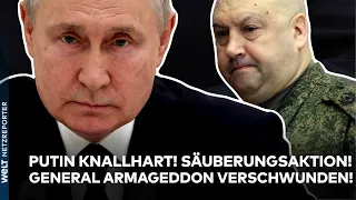 UKRAINE-KRIEG: Putin knallhart! Gerüchte um "Säuberungsaktionen"! General Armageddon verschwunden!