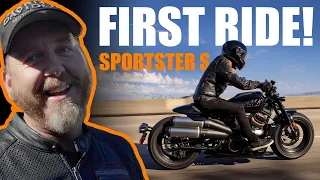 Is This Really A Sportster? First Ride & Review On The New Harley-Davidson Sportster S!