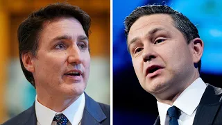 'He'll do anything to win': Trudeau rips Poilievre for not condemning Alex Jones' endorsement