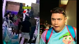 Topito es captado besando a mujer en Sullana, pero niega infidelidad a Dayanita: "Somos amigos"