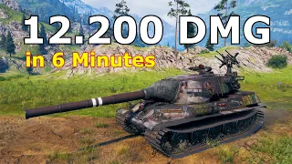 World of Tanks AMX M4 mle. 54 - 9 Kills 12,2K Damage in 6 Minutes