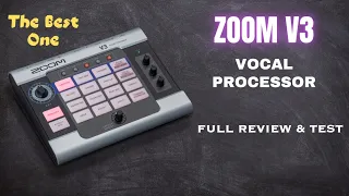 ZOOM V3 Vocal Processor | Full Review & Test