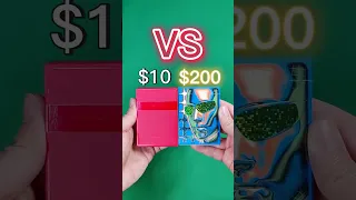 $10 cards VS $200 cards! Who won?