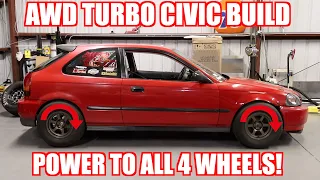 My Turbo Civic Is Officially AWD!