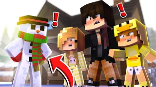 ON FAIT UN BONHOMME DE NEIGE VIVANT AVEC HUGO SUR MINECRAFT !