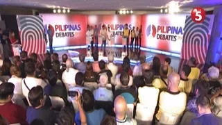 BALIKAN | MGA EKSENA SA PRESIDENTIAL DEBATES 2016 ROUND 2