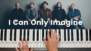 I Can Only Imagine - Piano Tutorial and Chords (Mercy Me)