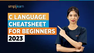 C Language Cheatsheet For Beginners 2023 📃 | C Programming in 2 Minutes | C Language | Simplilearn