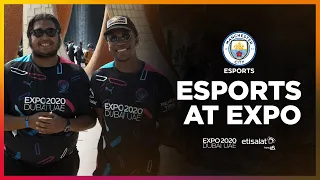 Man City Esports at Expo 2020 Dubai