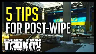 Escape from Tarkov - 5 Tips for Character Wipe 0.8.0