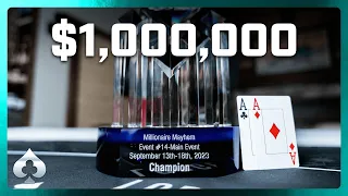 $1 MILLION FALL MAYHEM TOURNAMENT! | Day 1 Feature Table