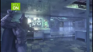 Batman  Arkham City REMASTER RAY TRACING Global Illumination Mr.Freeze boss fight 60fps