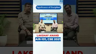 AIR 101 | UPSC CSE 2021 | Lakshay Anand | Vibhas Jha Sir | #topper #upsc #ias