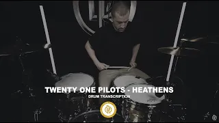 FREE Easy Drum Transcription - Twenty One Pilots - Heathens - #twentyonepilots  #drumtranscription