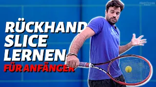 Rückhand Slice Tennis Grundlagen | MeinTennisGame.de