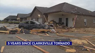 5 years since Clarksville tornado