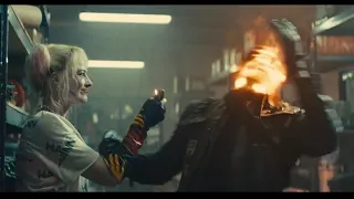 Harley Quinn burns Boogeyman's beard/ Birds of prey(2020)  [HD]