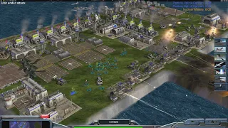 USA Air Force - Command & Conquer Generals Zero Hour - 1 vs 5 HARD Gameplay