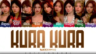 TWICE – 'KURA KURA' Lyrics [Color Coded_Kan_Rom_Eng]