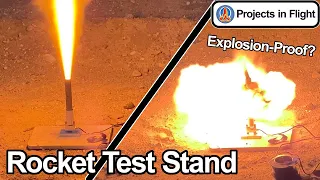 Building an Explosion-Proof Rocket Motor Test Stand